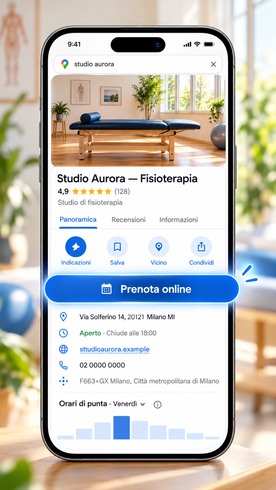 Prenotazione Google