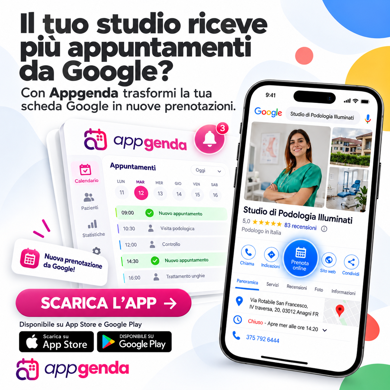 Google e Appgenda